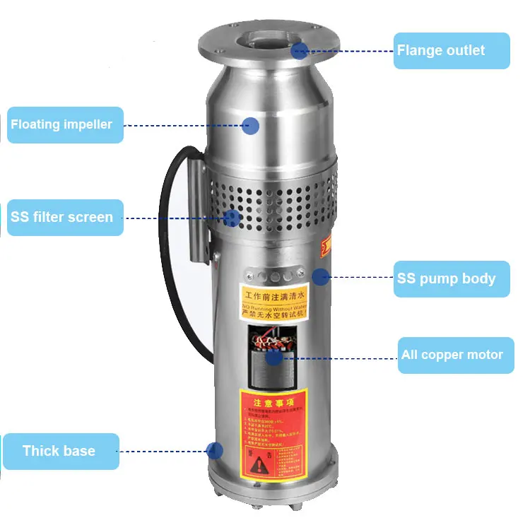 QSP Submersible Pond Pump Low Noise Outdoor Water Pump with Music & Dance Function for Fountains & Gardens factory
