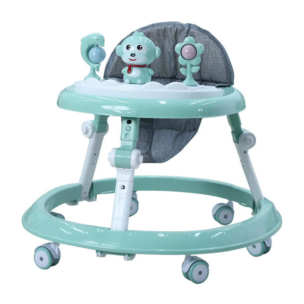 Los Andador Para Bebes Musical Baby Push Walker Sit-To-Stand Learning Walker Kids 3 In 1 Baby Walker With Wheels And Seat