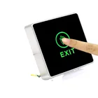 Switch Access Door Exit Button Keysecu Touch Screen LED Door Exit Button Switch For Access Control System