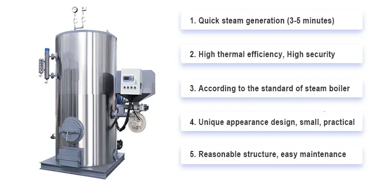 Coal Boiler Fired Small Pellet Fuel Steam Generators Boiler