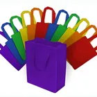 Logo Bag Cheap Custom Logo Printed Recyclable Eco Friendly Non Woven Promotion Tote Bag For Shopping Supermarket