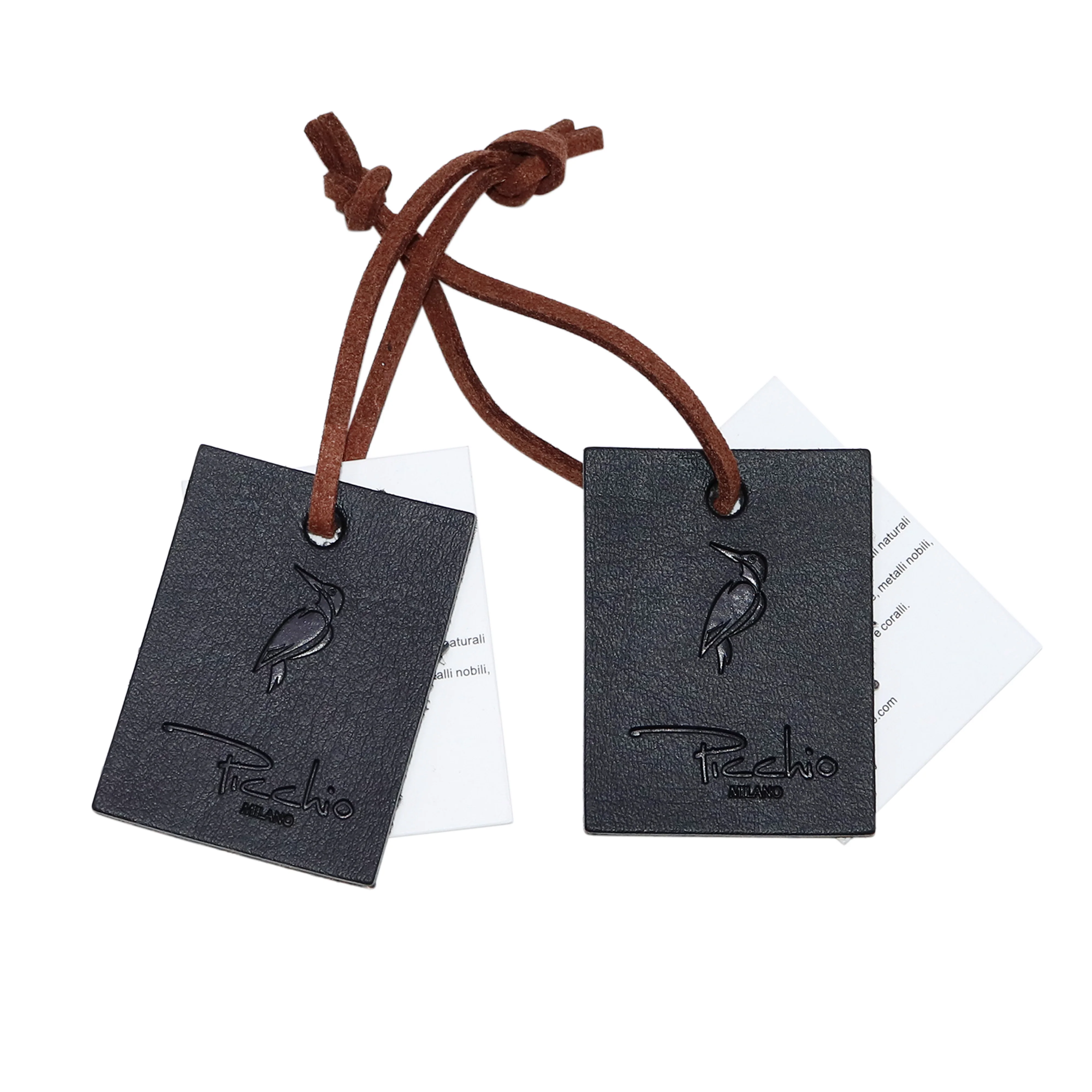 Custom Rectangle Hang Tags Swing Tags Clothing Brand Jewelry Product Fashion Labels Online Editable Template Branded Hanging Label Tag