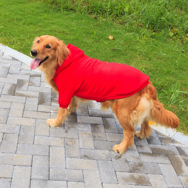 Professional Factory Customize Blank Big Dog Dress Clothes Hoodie