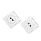 Electrical Socket 2 Gang Switch Socket Premium Quality CE European Standard Combined 2 Gang Electrical Switch Socket