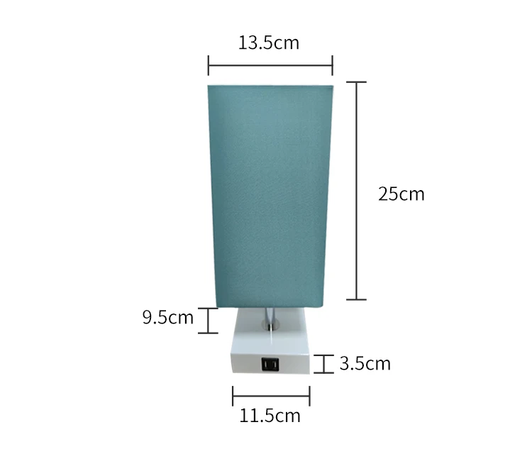 Modern and simple living room decorative lamp hotel room desk lamp