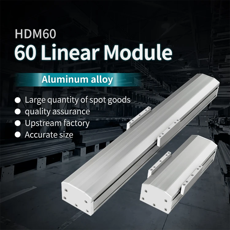60 Semi Enclosed Linear Module XYZ Three-axis High-precision High-speed Slider Slide Table Automated Robotic Arm manufacture