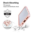 Phone Mobile Cover Iphone Blush Leopard Phone Case TPU Protective Anti-fall Mobile Phone Cover For Iphone X/11/12