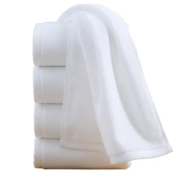 White towels 100% cotton hotel cheap towel hotel towels