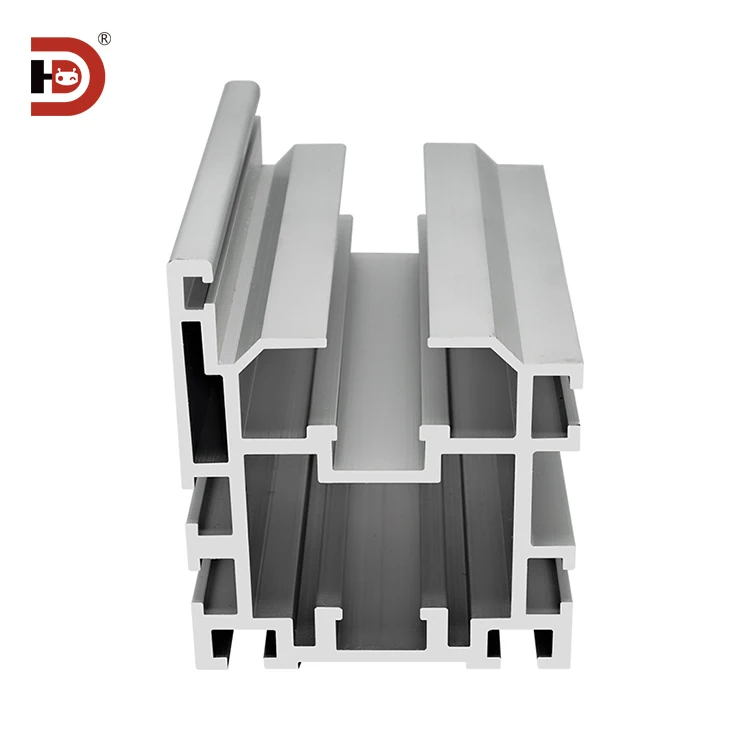 Double Speed Chain 8297 Extruded Aluminum Profile 2.5 Times Speed Pitch 31.75 Speed Aluminum Alloy Assembly Line Guide Rail manufacture