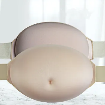 light pregnant women false belly props pregnancy belly big breathable surrogacy simulation photo performance belly chain