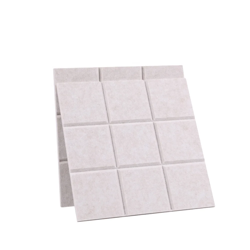 Polyester Acoustic Panels 9 Grids Pin Board Felt Decorative Soundproofing Board