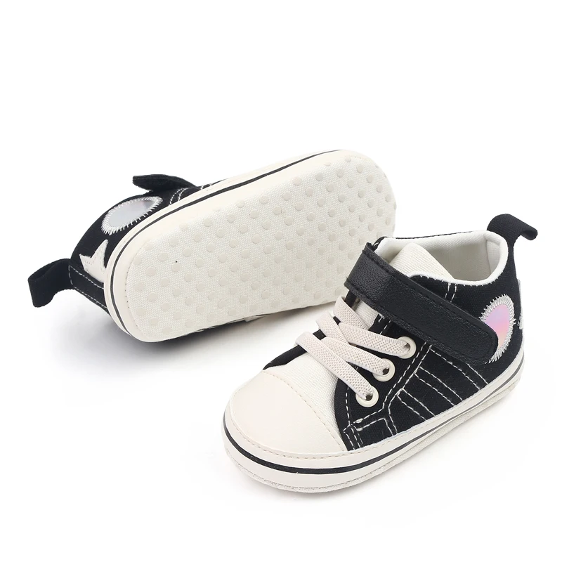 High Quality Soft Sole Canvas Baby Sneakers for Boys and Girls Spring Autumn 2025 factory
