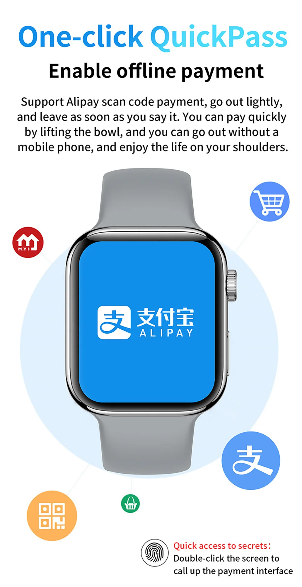 Smartwatch Z51 Series 7 Bluetooth Calls 1.92inch Voice Assistant