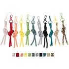 Multi Color Keychain Holder Safety PP Neck Straps Cellphone Lanyard Straps For Key
