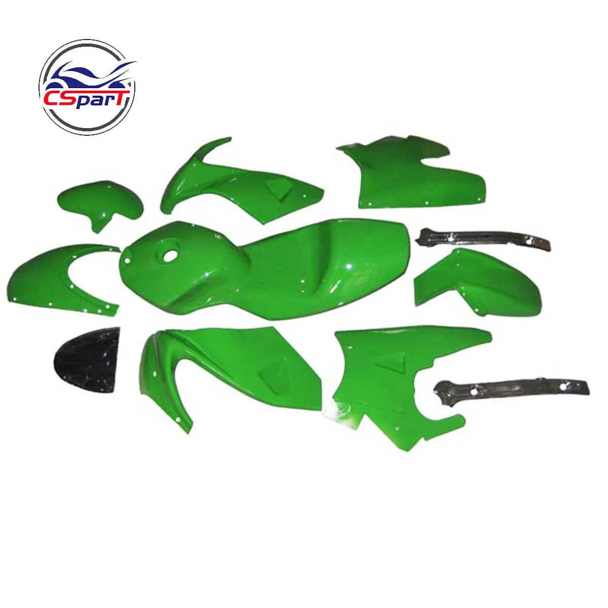 Plastic Fairing Kit Fender Plate Guard Cover For Mini Moto Pocket Bike
