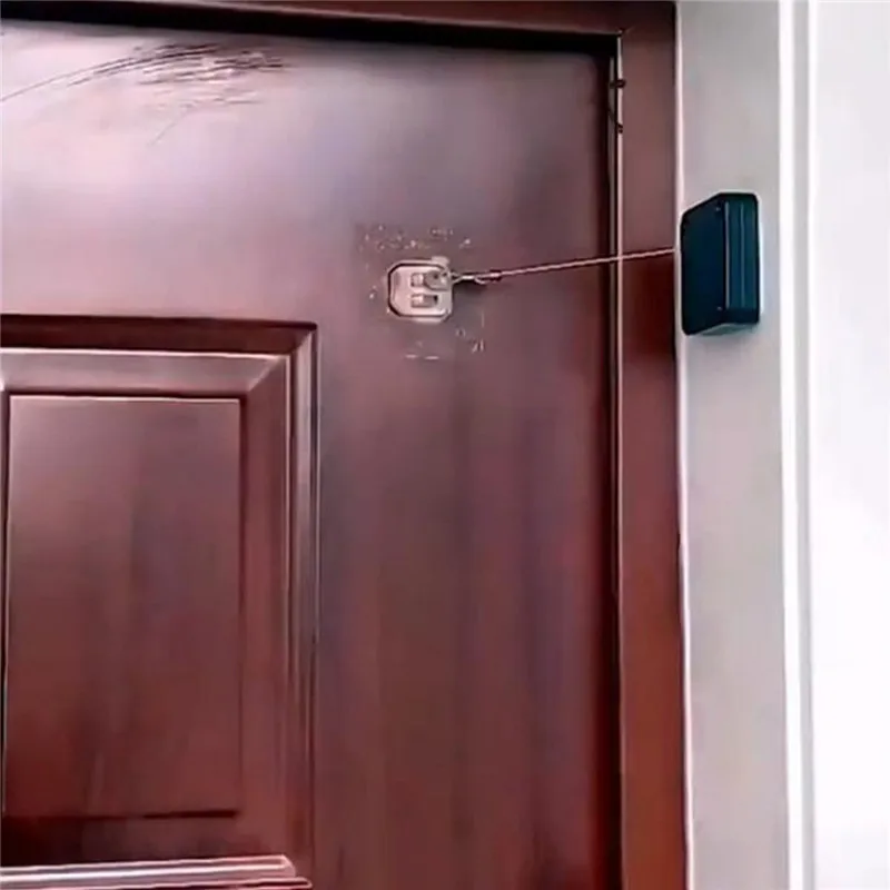 Household Hydraulic Buffer Device Push-Pull Sliding Door Closing Drawstring Automatic Mute Door Closer