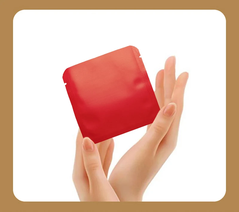 차 플라스틱 알루미늄 호일 라미네이팅된 히트 씰 커피 씰 백 포장을 위한 재밀봉 가능한 지플락 샘플 향낭 6