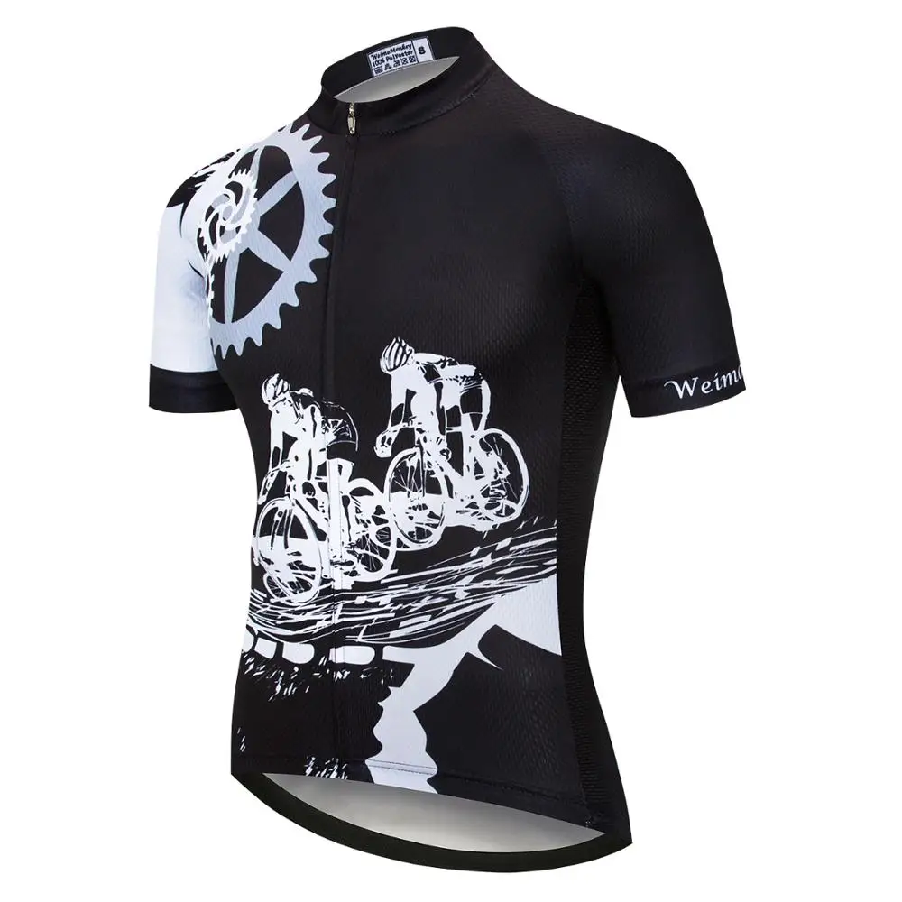 Mens Unique Bike Cycling Short Sleeve Jersey Bicycle Tops Maillots Shirt Jerseys 