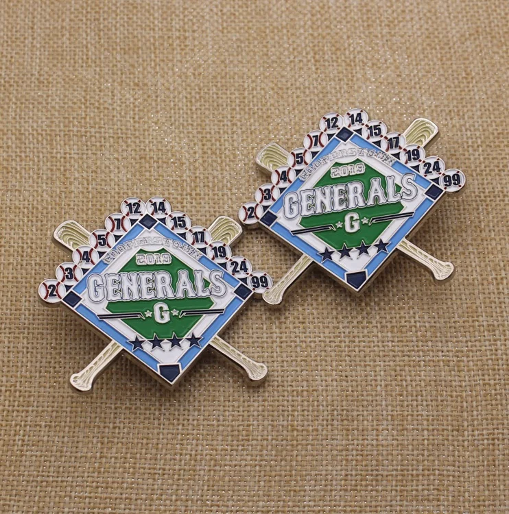 Insignias de esmalte con logo