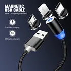 Mobile Phone Cable Usb Phone Cable Magnetic Absorption Fast Charging USB Data Cable For Android Mobile Phone