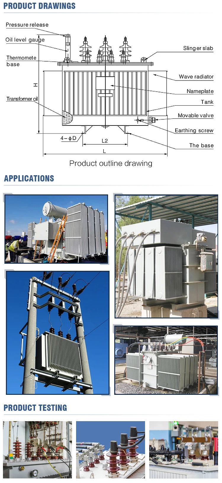 Hot Kv Kv Phase Transformer Kva Kva Kva Distribution