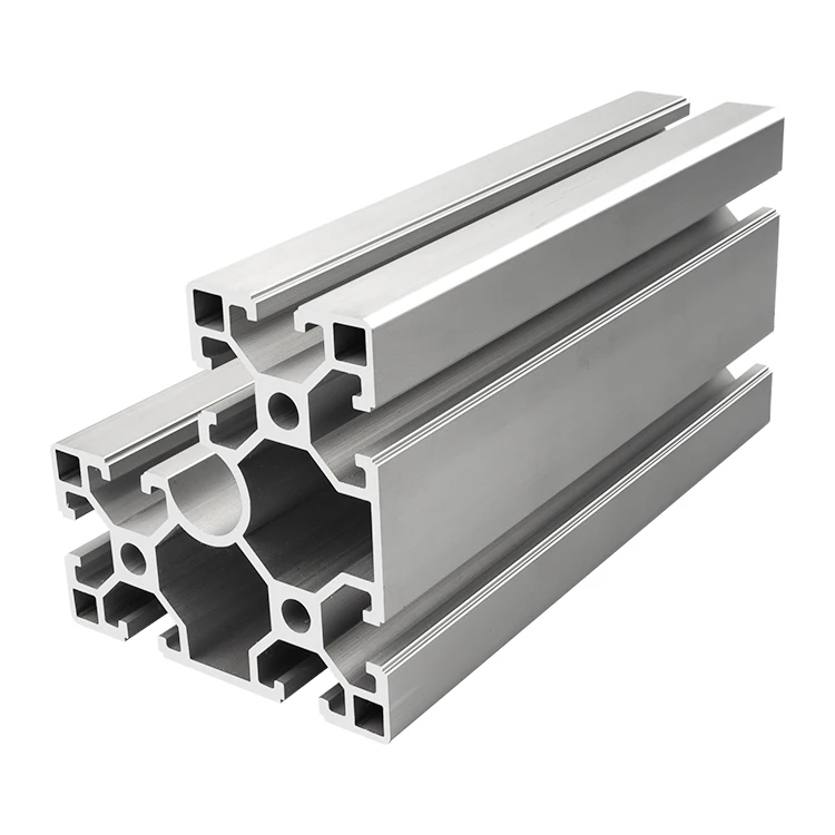 4080 Corner ProfileIndustrial Aluminum Profile European Standard 8840L Aluminum Material Right-angle Corner Frame Assembly Line manufacture