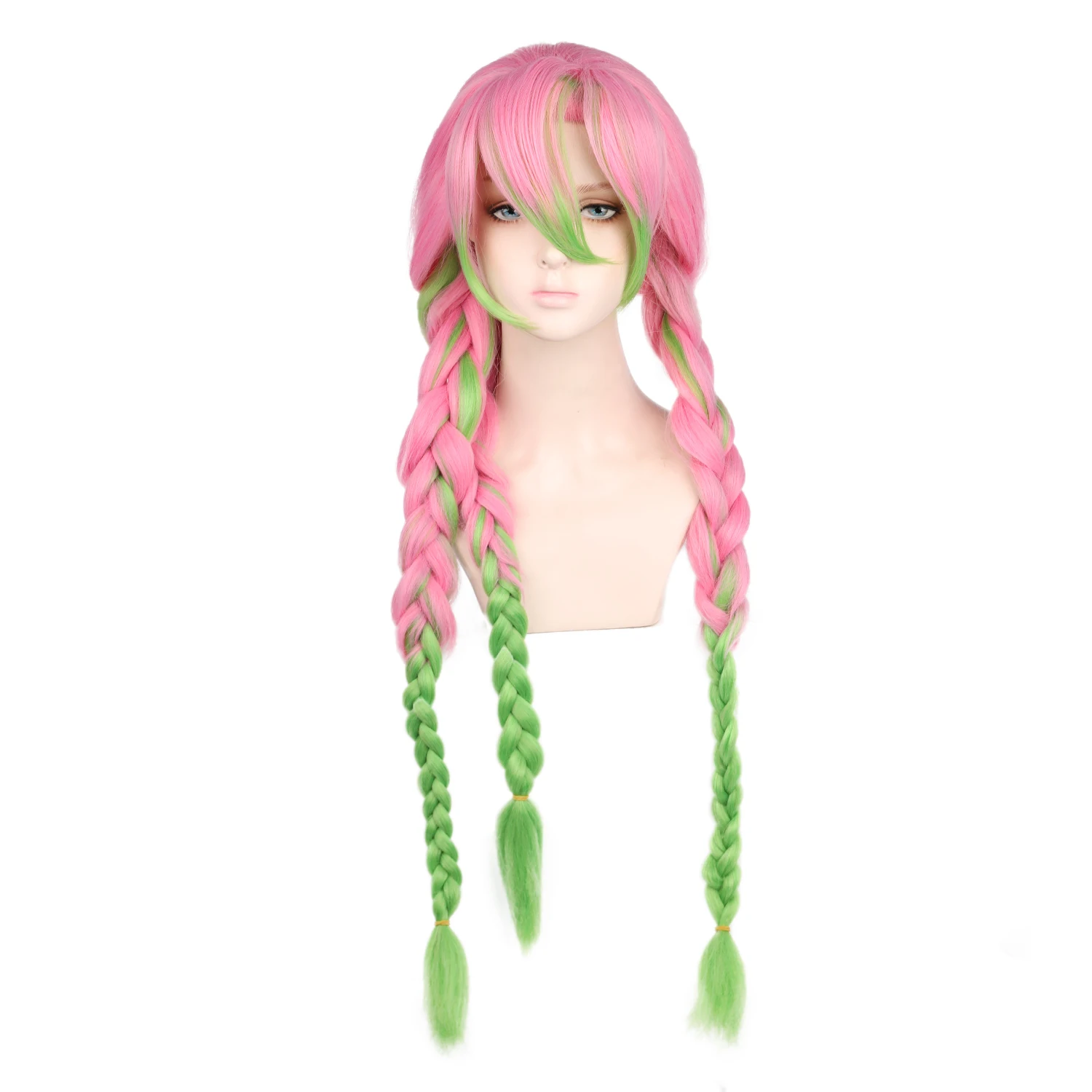 Ainizi Kimetsu No Yaiba Cosplay Wigs Kanroji Mitsuri Kamado Tanjirou Nezuko  Hashibira Inosuke Synthetic Wigs For Cosplay Parties - Buy Kanroji Mitsuri  Cosplay Wigs,Kimetsu No Yaiba Cosplay Wigs,Wigs For Cosplay Lovers Product