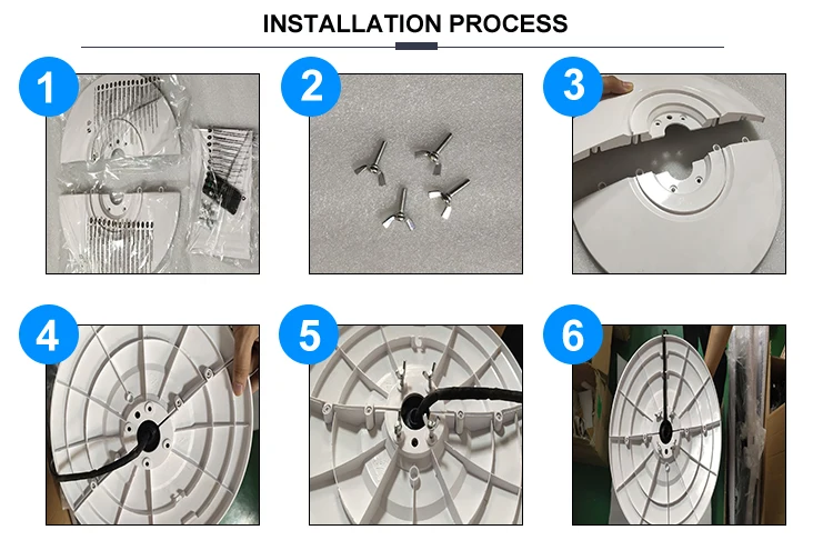 Tower Fan, 46'', 45, Plastic - detail 14