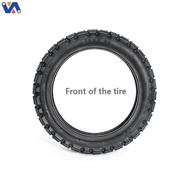 product new image 12250 road tubeless tire for xiaomi mi6 max scooter parts accessories e scooter tires electric scooter tyres-6