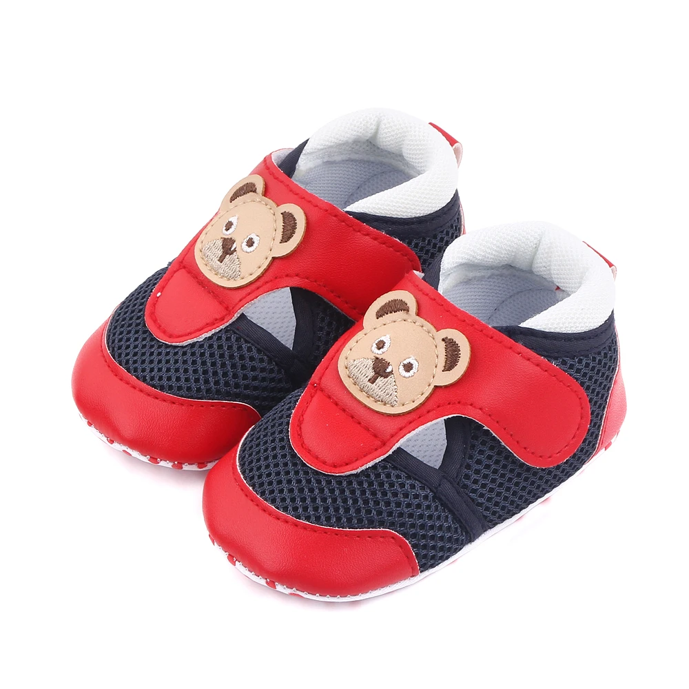 Soft Bottom Spring and Autumn Summer Baby Boys and Girls Hollowed Mesh Shoes Breathable Baby Shoes manufacture