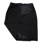 Skirt Professional Manufacture Cheap Black Stripes Girls Uniform Skirt Straight Denim Designer Skirt