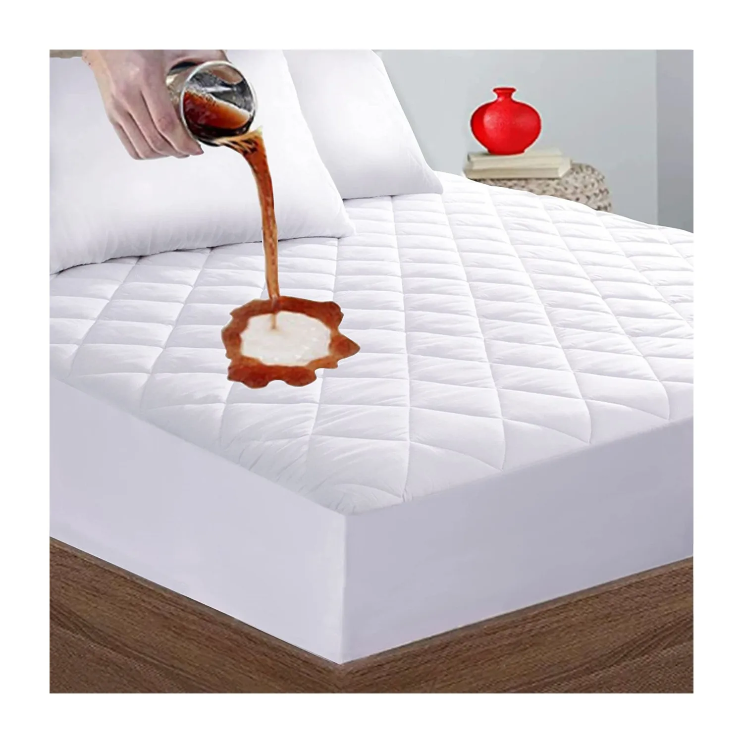 100 cotton waterproof mattress protector