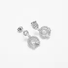 Silver Earring Stud Silver 925 Silver Earrings Handmade Crystal Cz Silver 925 Sterling Men's Earring Ear Stud