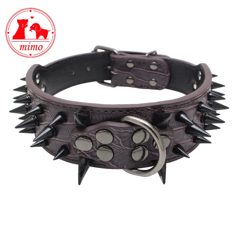 studded neck collar