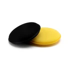 Applicator China SPONDUCT Wax Round Sponge Applicator Pads Fit For Car Yellow Foam Wax Applicator China