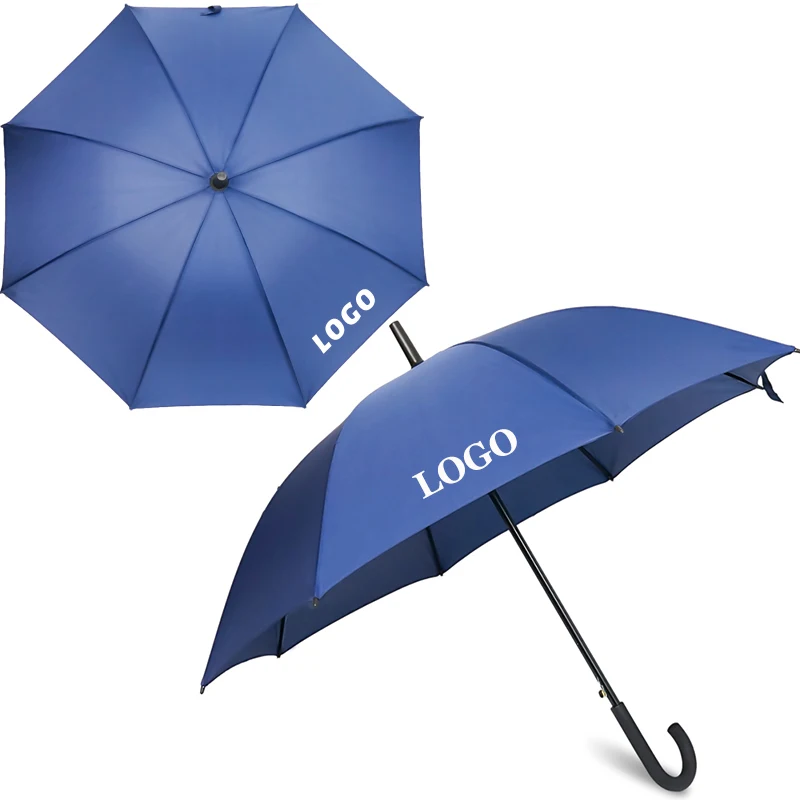 Automatic Open Large Umbrella Oversize Double Vented Canopy Waterproof Windproof Stick Golf Umbrella