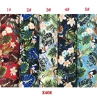 Fabric Rayon Fabric Stock 100% Viscose Floral Printed Rayon Challis Fabric