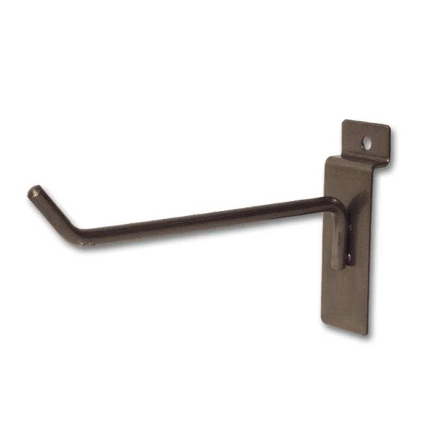 50mm Pack of 300. 2" Metal Slatwall Hooks Single Prong 50mm Pack of 300. 2" Metal Slatwall Hooks Single Prong