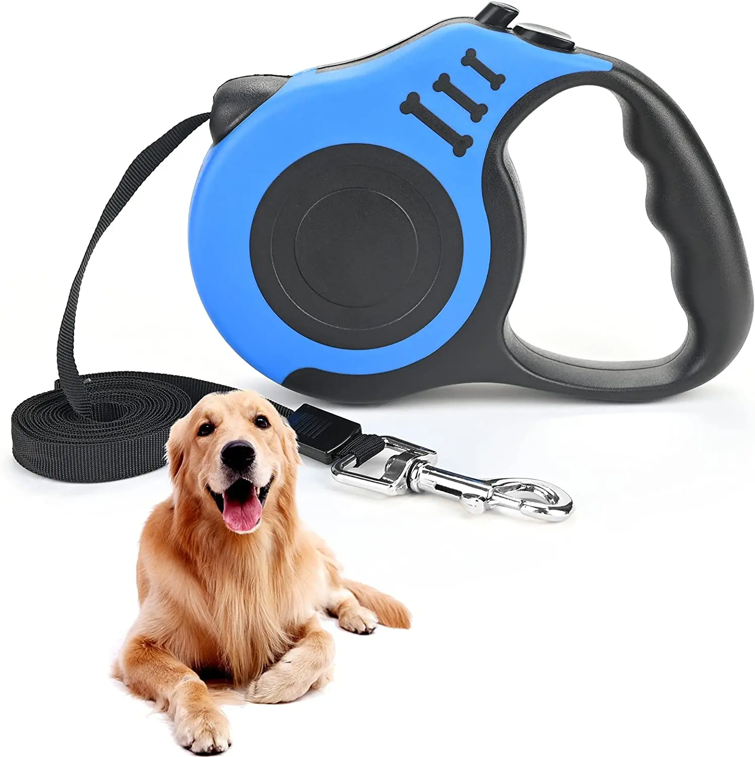 retractable rope dog leash