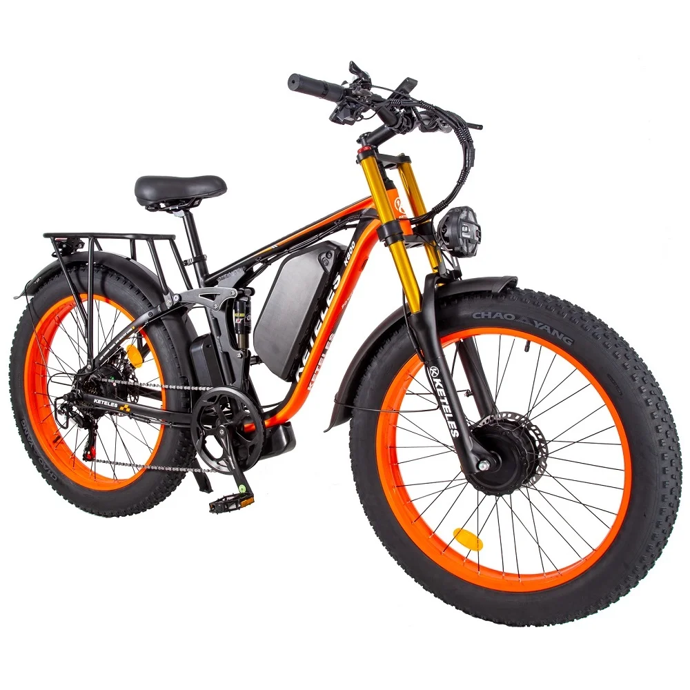 Us Warehouse Free Shipping Enduro E Bike 2000w Motor 23ah Battery Two