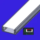 Led Light Aluminum LED Light Channel Aluminum Profiles 17*07