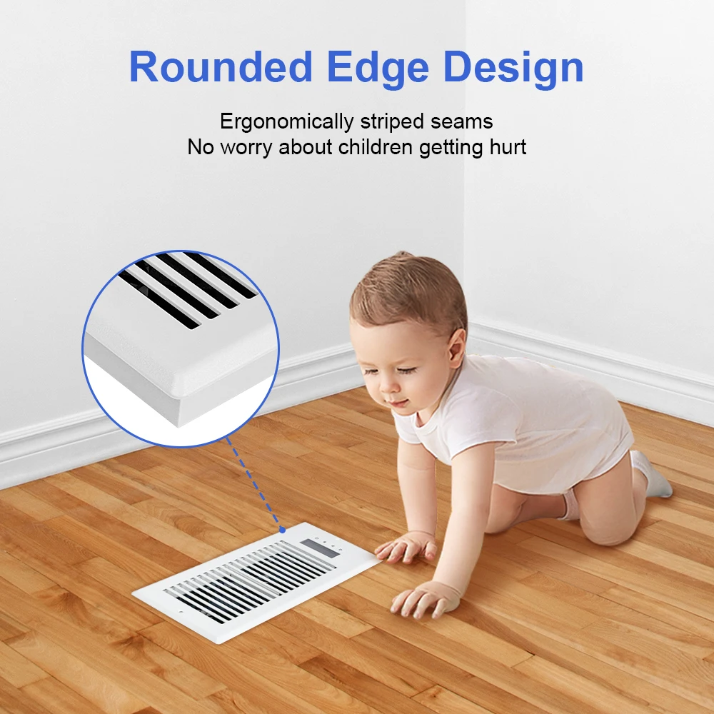 Smart Register Booster Fan, 220 V, Plastic - detail 2