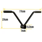 Cost High Cost Performance Selling Strength Barbell Handle T-shaped Fitness Accessories Unisex Training Equipment