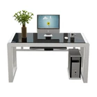 Study Simple Gaming Study Table Computer Desks With Shelf