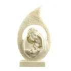 Polyresin Stock Products Hot Sale Polyresin Religious Holy Family For Decoration