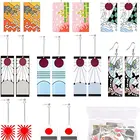 Drop Earrings Wholesale 2021 New Acrylic Drop Earrings Anime Demon Slayer Tanjiro Earrings For Women And Men