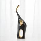 Crafts Sweet Dance Shape Valentine's Day Gifts Present Crafts Ornament Ceramics Home Decor Sculpture