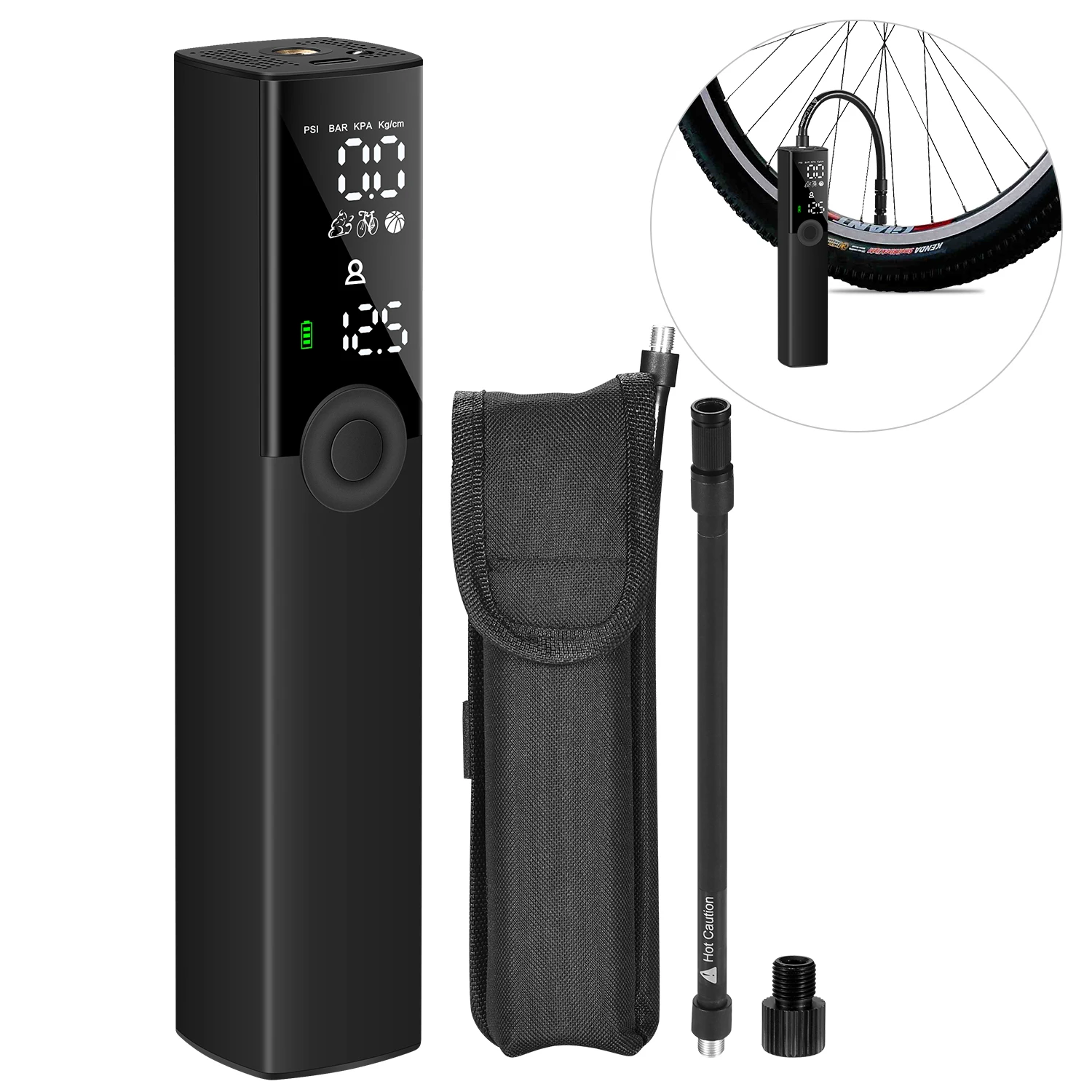 small electric bike pump