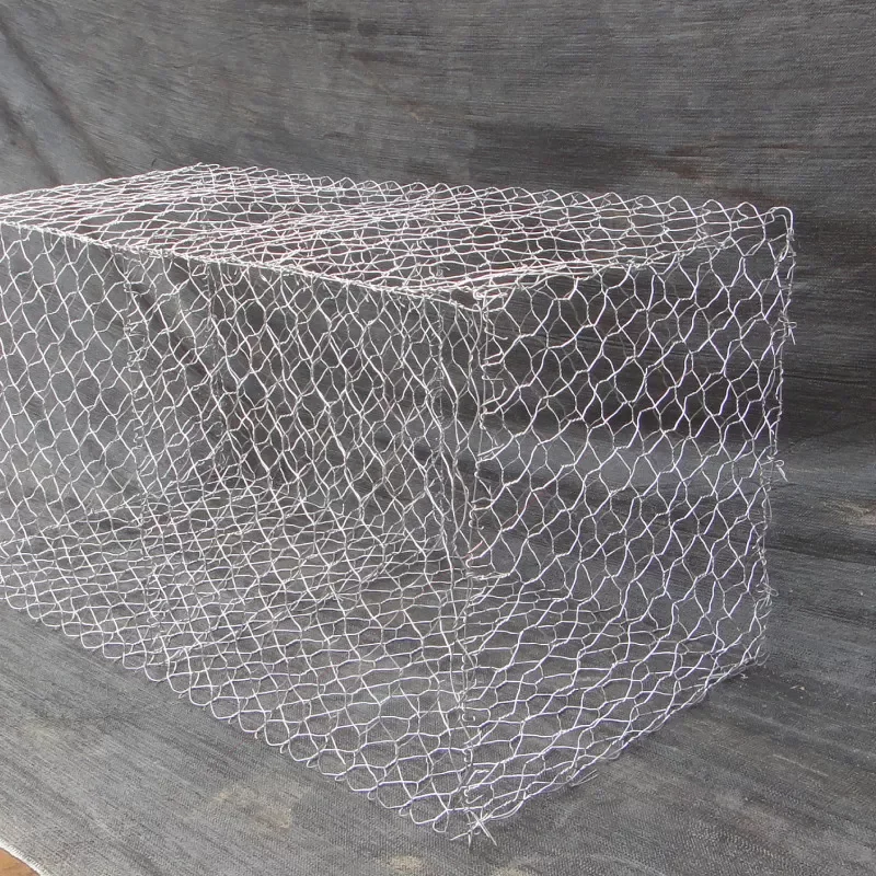 Hot Galvanized 2mm Hexagonal Woven Gabion Baskets