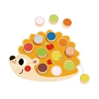 Toy 2021 New Creative Games Sensory Hedgehog Wooden Toy For Child